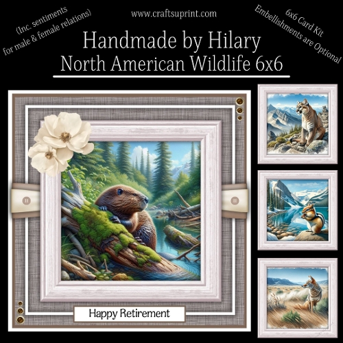 North American Wildlife 6x6 Version