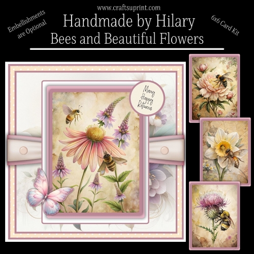 Bees and Beautiful Flowers