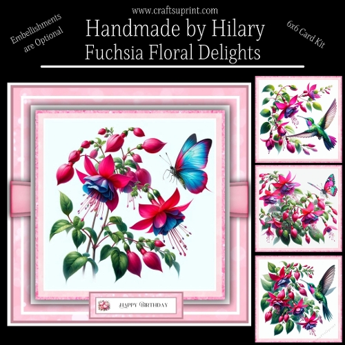 Fuchsia Floral Delights