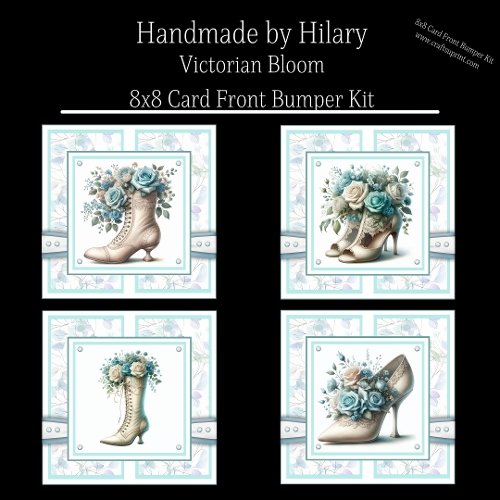 Victorian Bloom - 8x8 Card Front Bumper Kit