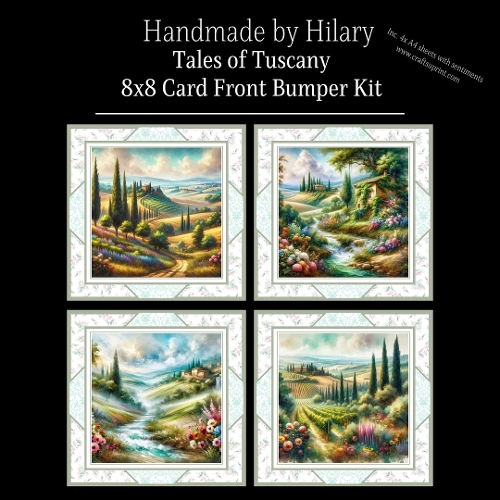 Tales of Tuscany - 8x8 Card Front Bumper Kit