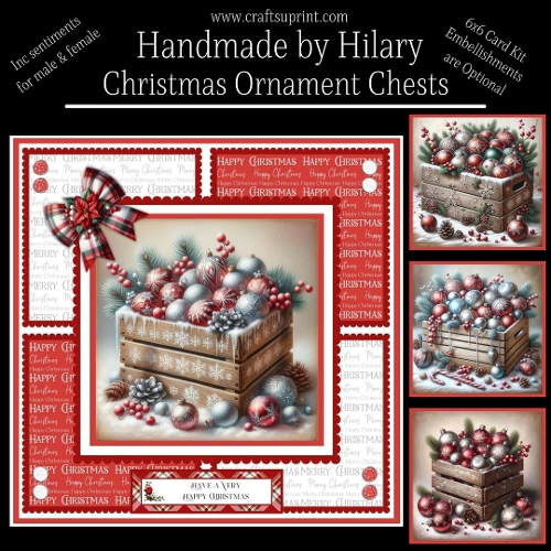 Christmas Ornament Chests
