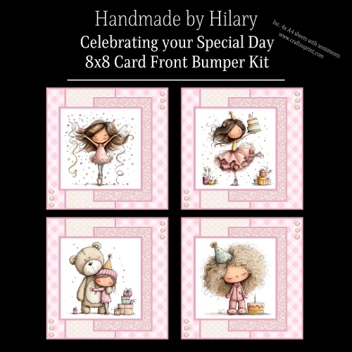 Celebrating your Special Day - 8x8 Card Fronts