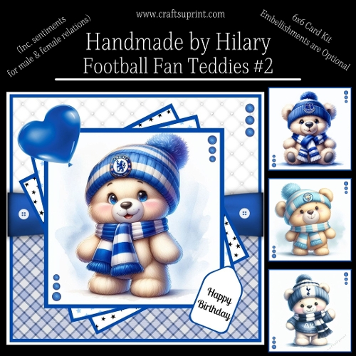 Football Fan Teddies #2