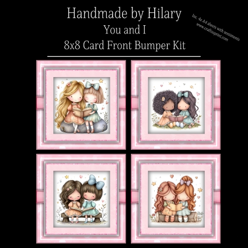 You and I - 8x8 Card Fronts
