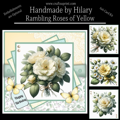 Rambling Roses of Yellow