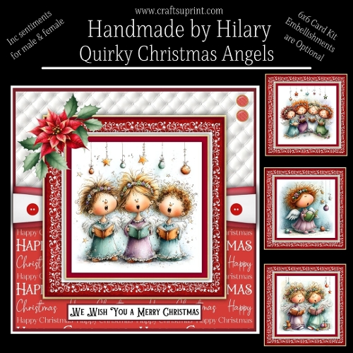 Quirky Christmas Angels