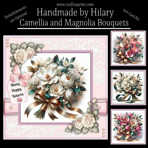 Camellia and Magnolia Bouquets