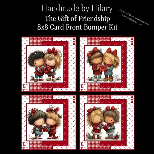 The Gift of Friendship - 8x8 Card Fronts