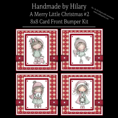 A Merry Little Christmas #2 - 8x8 Card Fronts