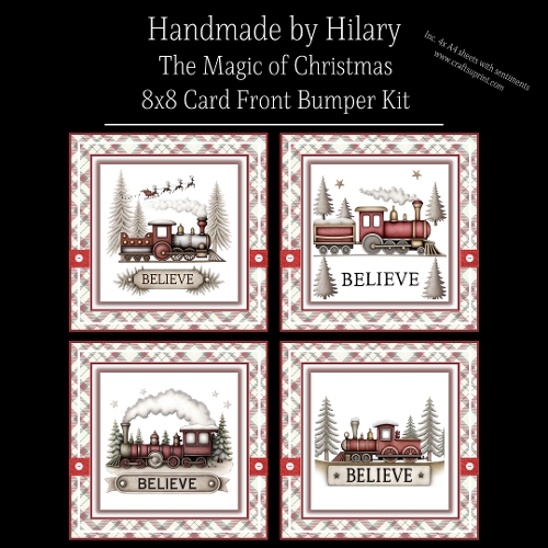 The Magic of Christmas - 8x8 Card Fronts