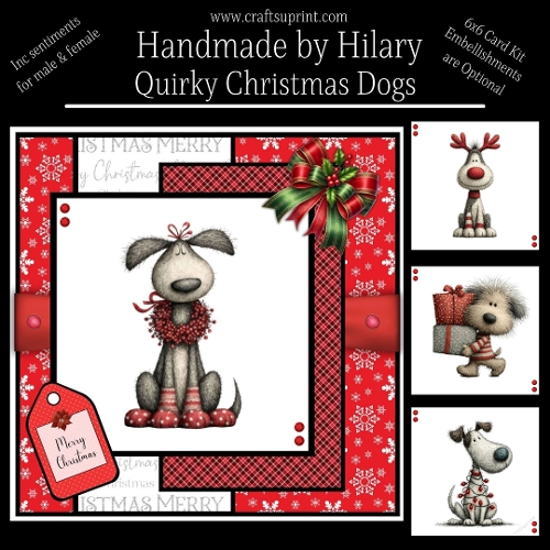 Quirky Christmas Dogs