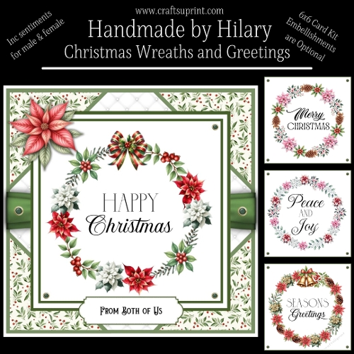 Christmas Wreaths and Greetings