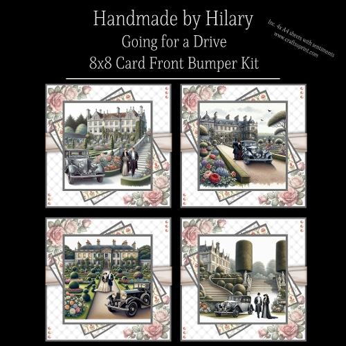 Going for a Drive - 8x8 Card Fronts