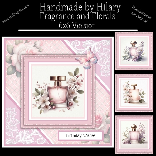 Fragrance and Florals - 6x6 Version