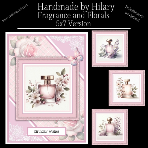 Fragrance and Florals - 5x7 Version