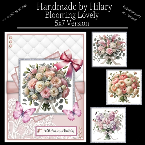 Blooming Lovely - 5x7 Version