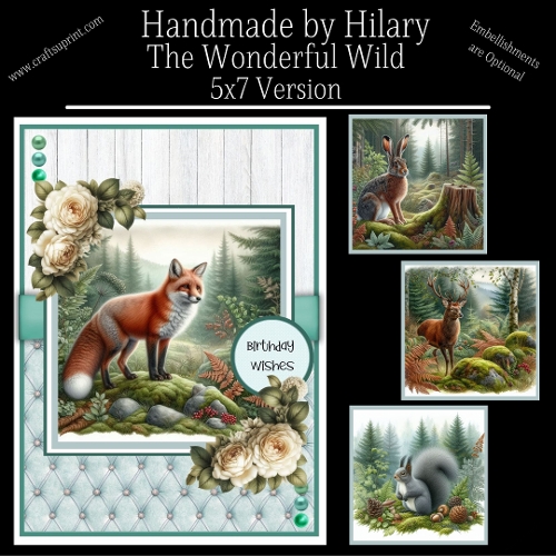 The Wonderful Wild - 5x7 Version