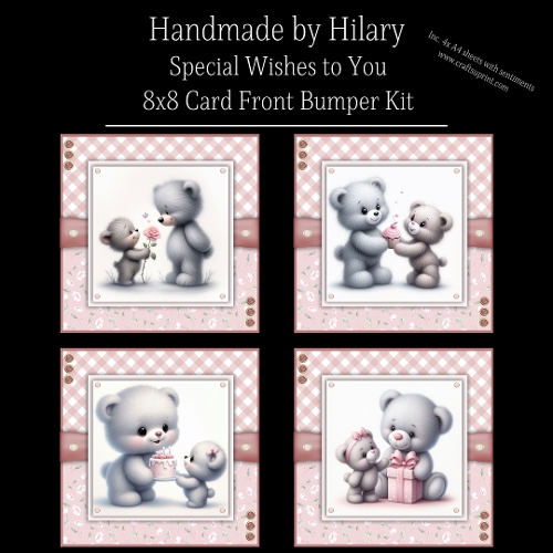 Special Wishes to You - 8x8 Card Fronts