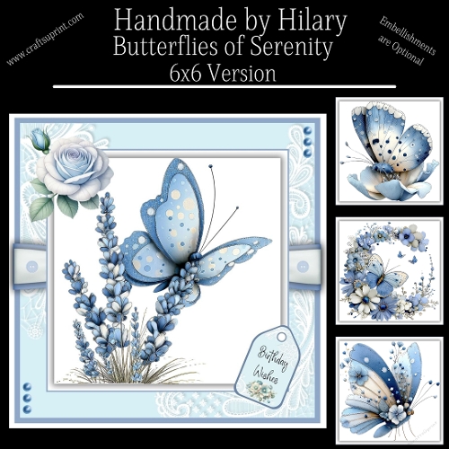Butterflies of Serenity - 6x6 Version