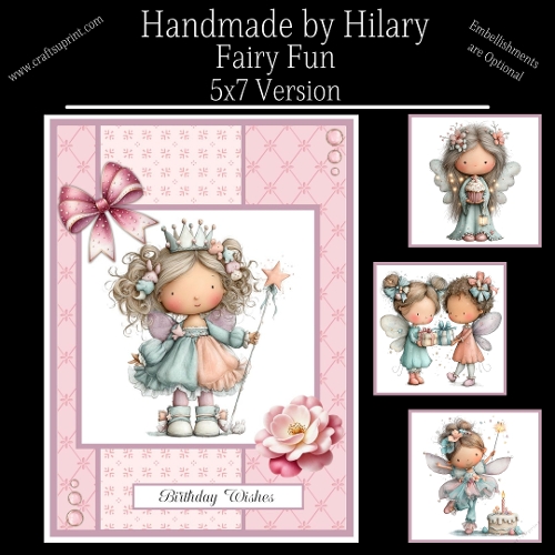 Fairy Fun - 5x7 Version