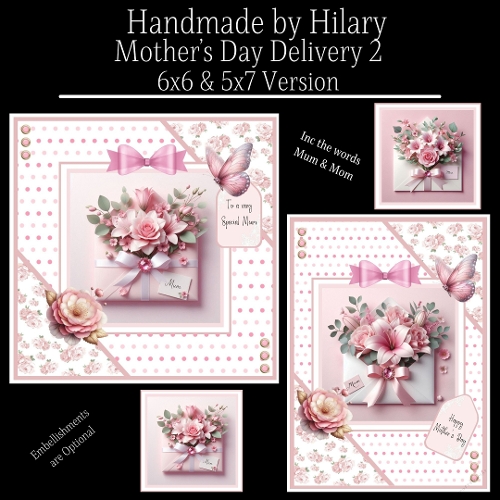 Mothers Day Delivery 2 - 6x6 & 5x7 Versions