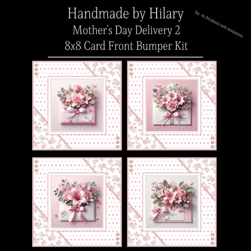 Mothers Day Delivery 2 - 8x8 Card Fronts