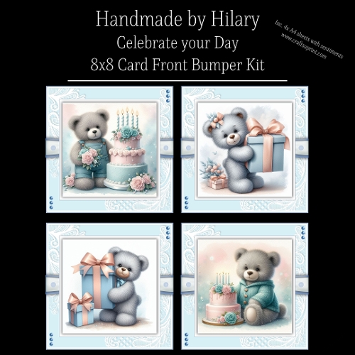 Celebrate your Day - 8x8 Card Fronts