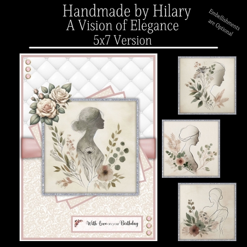 A Vision of Elegance - 5x7 Version
