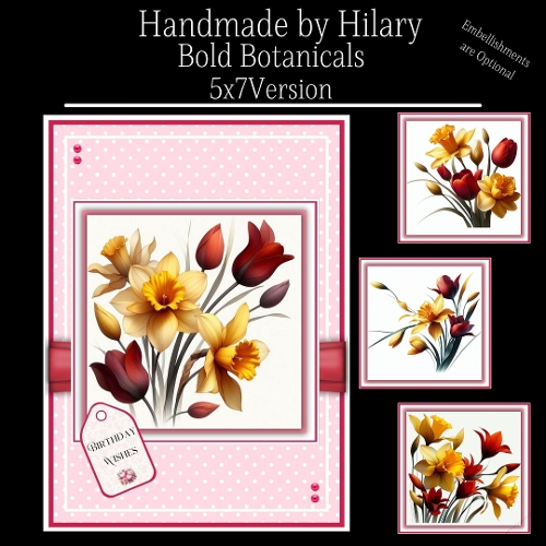 Bold Botanicals - 5x7 Version