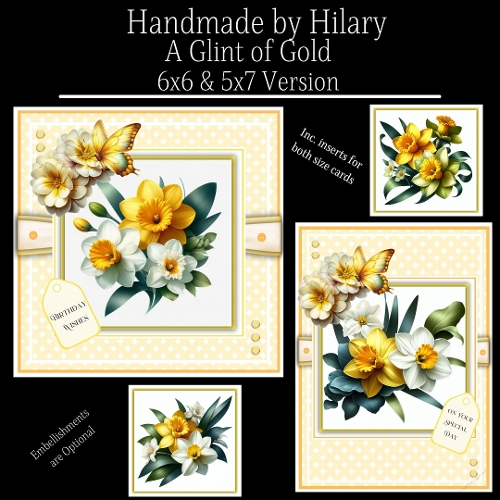 A Glint of Gold - 6x6 and 5x7 Version
