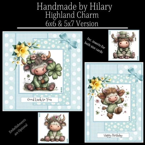 Highland Charm - 6x6 and 5x7 Version
