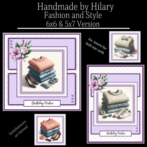 Fashion and Style - 6x6 and 5x7 Version