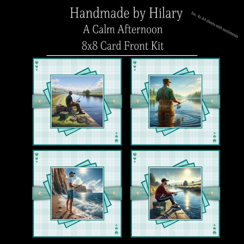 A Calm Afternoon - 8x8 Card Fronts