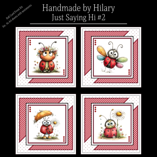 Just Saying Hi #2 - 8x8 Card Fronts