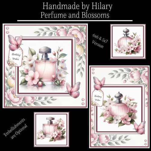 Perfume and Blossoms - 6x6 and 5x7 Version