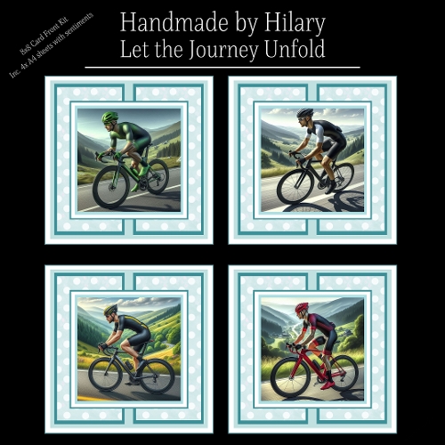 Let the Journey Unfold - 8x8 Card Fronts