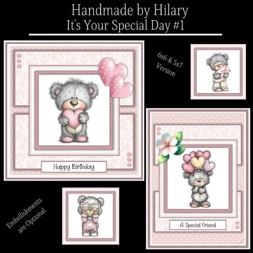 Its Your Special Day #1 - 6x6 and 5x7 Version