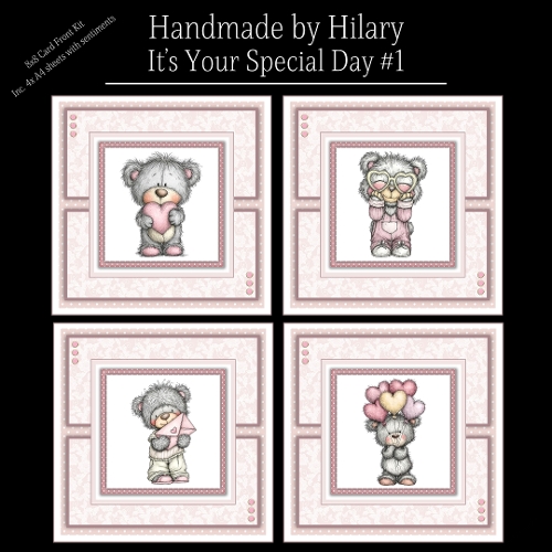 Its Your Special Day #1 - 8x8 Card Fronts