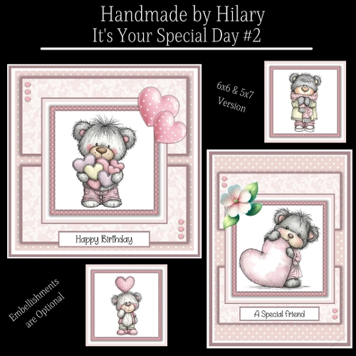 Its Your Special Day #2 - 6x6 and 5x7 Version
