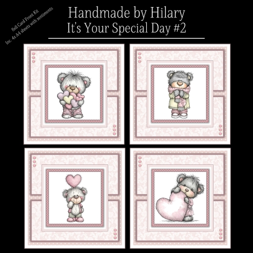 Its Your Special Day #2 - 8x8 Card Fronts
