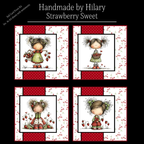 Strawberry Sweet - 8x8 Card Fronts