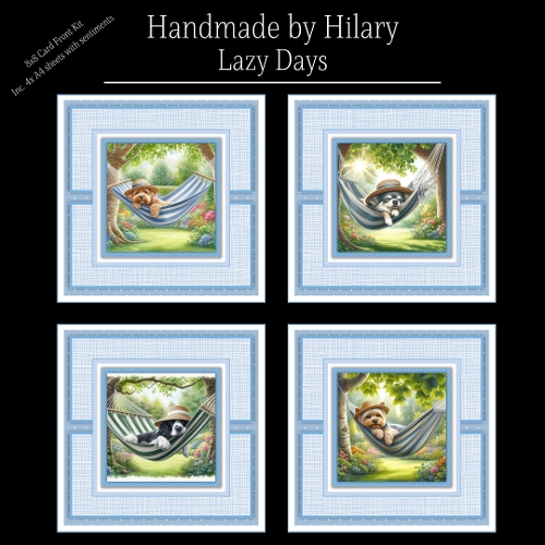 Lazy Days - 8x8 Card Fronts