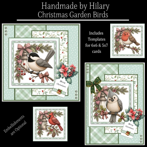 Christmas Garden Birds