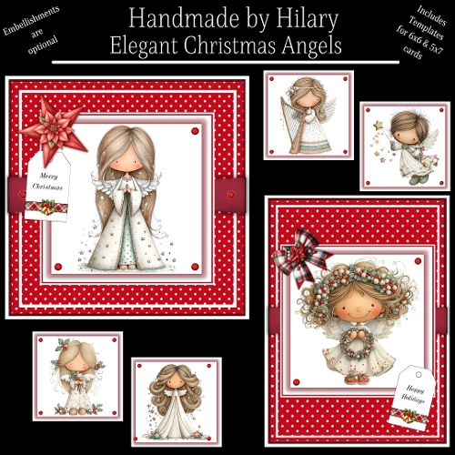Elegant Christmas Angels