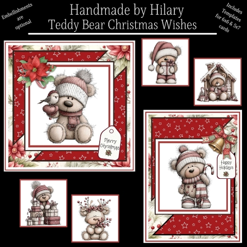 Teddy Bear Christmas Wishes