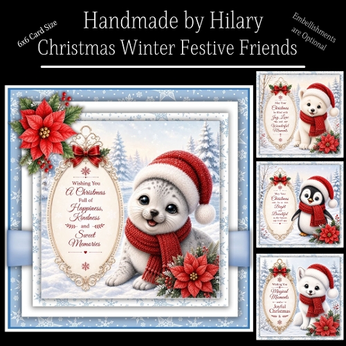 Christmas Winter Festive Friends