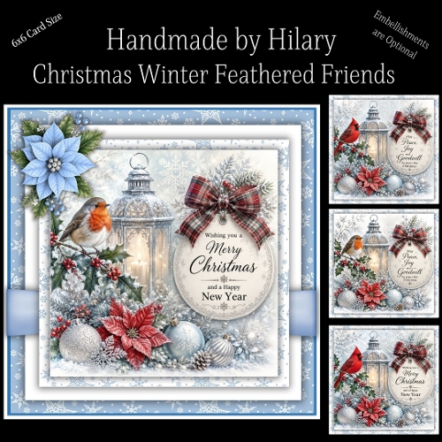 Christmas Winter Feathered Friends
