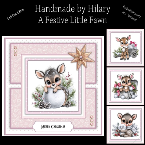 A Festive Little Fawn