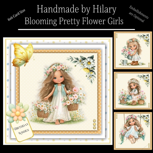 Blooming Pretty Flower Girls